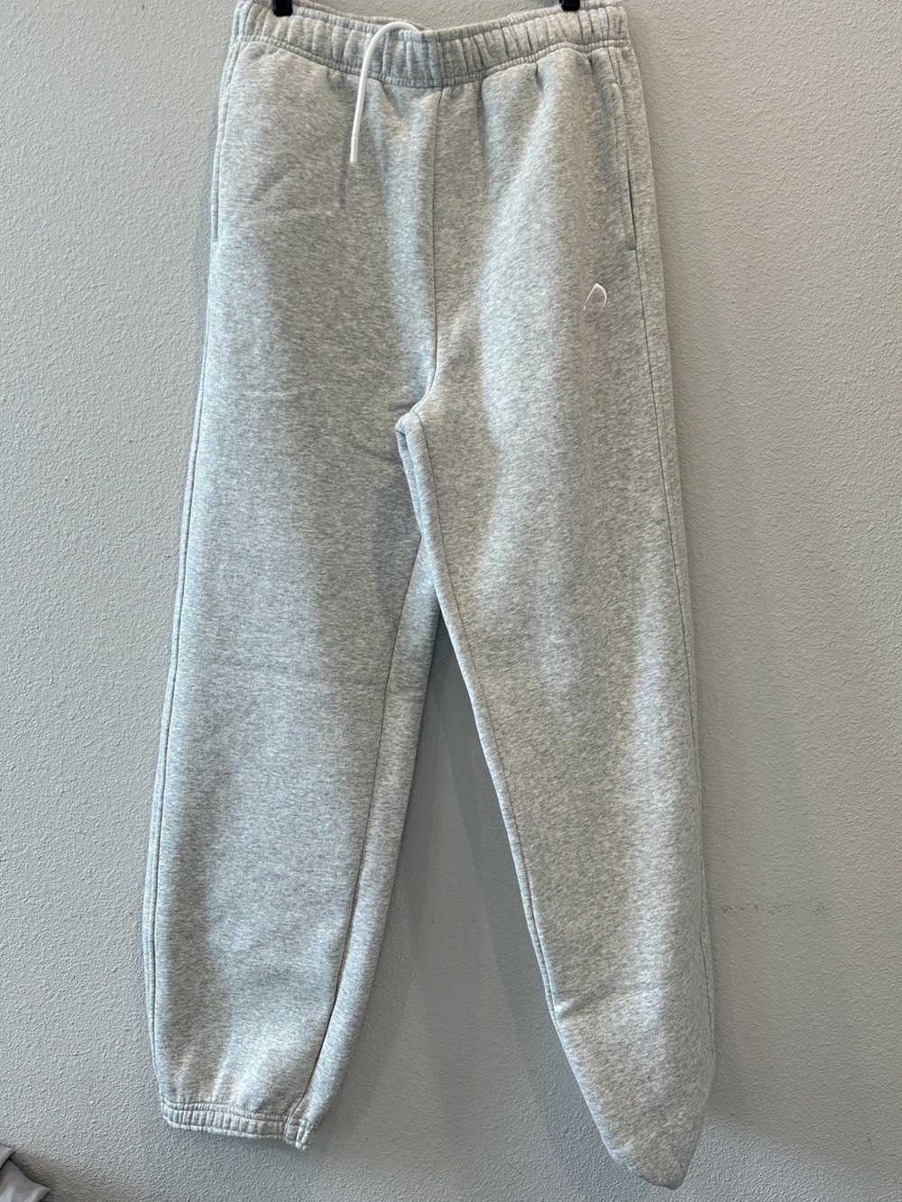 Women's Grey Track Joggers Sweatpants